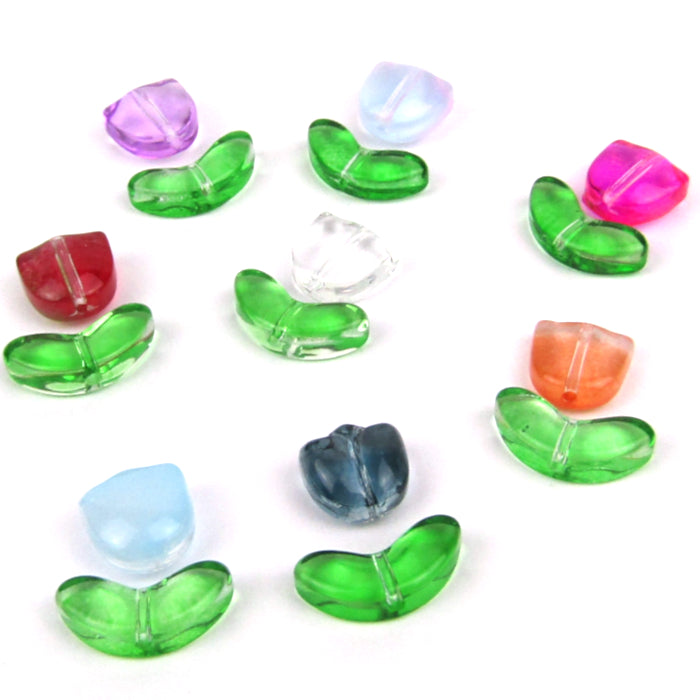 Tulip Glass Beads Sets