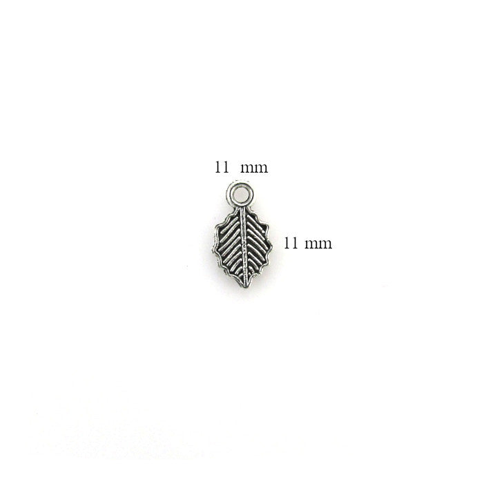 Tiny Leaf Charm