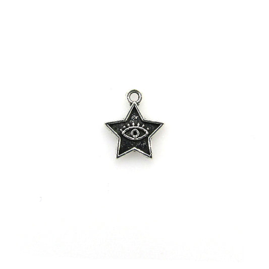 Star with Eye Charm