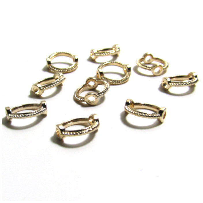 6 mm Bead Frame Gold-tone