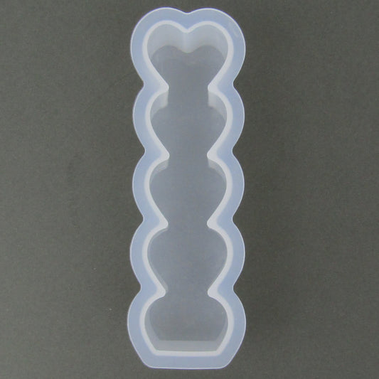 Small Heart Tower Silicone Mold