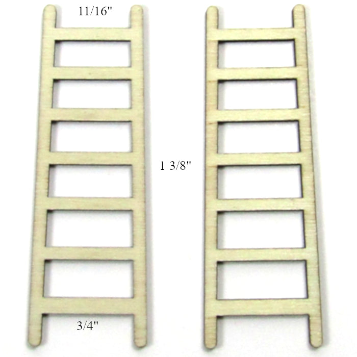 Miniature Wood Ladders