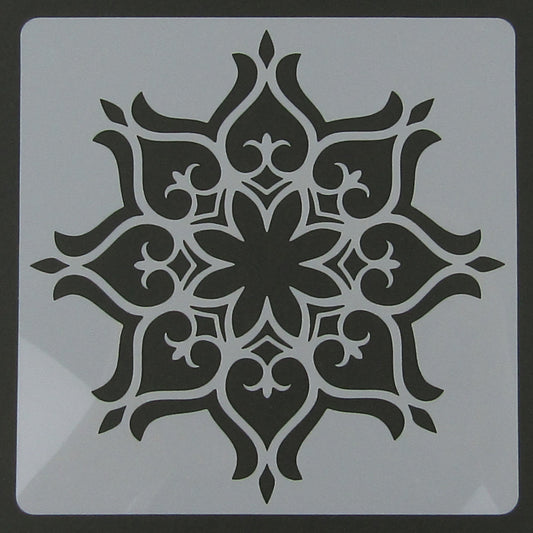 Flower Design Stencil 1