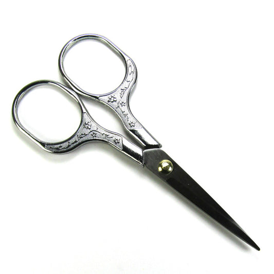 Embroidery Scissors Silver Toned Handle